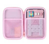 Lebakort Duro Viajar Caja Estuche Funda para GiiKER Super Slide - Juego de Puzzle Original (Rosa)