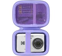 Lebakort Duro Viajar Caja Estuche Funda para Kodak Pixpro FZ55 / Kodak Pixpro FZ45 Camara Digital (Morado)