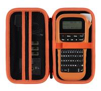 Lebakort Estuche Duro Funda para Brother P-Touch PTH110 Etiquetas portátil | Funda para Brother P-Touch PTH110 / PTE110 / PTH111 Pro Rotuladora Electrónica, Diseño Rígido, Transporte Seguro