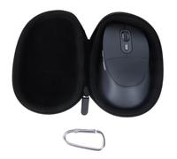 Lebakort Estuche Rígido para Logitech Signature Comfort Plus M850 L Ratón | con mosquetón, Casco rígido, Protección del ratón, Fácil transporte, Protección Rígida, Antirrayas y antimanchas