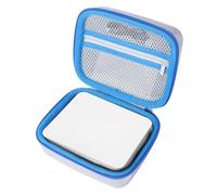 Lebakort Funda Duro Viajar Caja Estuche para Nelko PP01 Impresora Fotos Movila, Mini Impresora Portátil a Color (Gris + Azul Cielo)