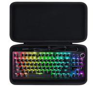 Lebakort Funda Duro Viajar Caja Estuche para Razer BlackWidow V3 TKL/Razer Huntsman TKL/SteelSeries Apex 3 TKL/SteelSeries Apex Pro TKL Gen 3 Teclado Mecánico Gaming (Negro)