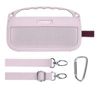 Lebakort Funda Protectora de Silicona para Bose SoundLink Flex (2ª Gen) Altavoz para Exteriores portátil con Correas para Hombros, Manijas y Botones de Escalada (Rosa)