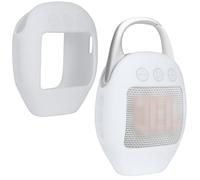 Lebakort Funda Protectora de Silicona para JBL Clip 5 Altavoz Bluetooth Inalámbrico Portátil (Blanco)