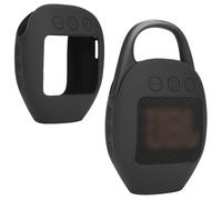 Lebakort Funda Protectora de Silicona para JBL Clip 5 Altavoz Bluetooth Inalámbrico Portátil (Negro)
