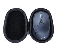 Lebakort Rígido Funda Protector Estuche para Logitech M720 Triathlon Ratón | Funda de transporte para ratón de ordenador, carcasa dura, equipada con cordón de mano, fácil de llevar