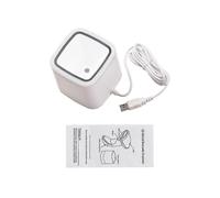 Lebanghui Qr Barcode Scanner Platform Hands-free Usb Wired Bar Code Reader Cmos Image Sensor Desktop Scanner Large Scanning Window