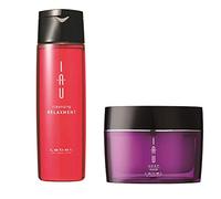 Lebel IAU Cleansing Relaxment Hair Shampoo 200ml & Lebel IAU Deep Hair Mask 170g Set (Green Tea Set)