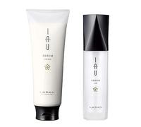 Lebel IAU Serum Cream 200ml & Lebel IAU Serum Oil 100ml Set (Green Tea Set)