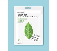 Lebelage Mascarilla facial hidratante de tela con té verde Green Tea Solution Mask - 23 ml / 1 ud