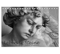 Lebende Steine - Skulpturen auf dem Friedhof Staglieno (Tischkalender 2026 DIN A5 quer), CALVENDO Monatskalender: Diese Fotos entstanden auf dem ... der schönsten Skulpturenfriedhöfe Europas.