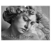 Lebende Steine - Skulpturen auf dem Friedhof Staglieno (Wandkalender 2026 DIN A3 quer), CALVENDO Monatskalender: Diese Fotos entstanden auf dem ... der schönsten Skulpturenfriedhöfe Europas.