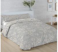 LEBENGOOD Juego de Funda Nórdica 50% Algodón para Cama 90x190/200 con 1 Funda Almohada y 1 Funda de Edredón Colcha Sábana. Juego de Ropa Cama (F.Verona 90)