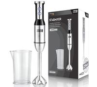 LEBENLANG 1000W Batidora de mano de acero inoxidable - Cocina y 8 pasos más Turbo - Batidoras de brazo más vendidas