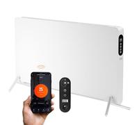 LEBENLANG Calefaccion Electrica Wifi de Bajo Consumo - Con WiFi & App | Con Mando a Distancia I Instalación en Pared o de Pie I Radiador Electrico Bajo Consumo Radiadores Estufa Electricas 2000W