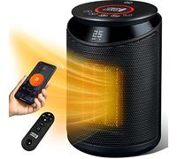 LEBENLANG Calefactor ceramico & Silencioso 2000W - Control Inteligente por App & WiFi - Ahorro energético I Calefactor Bajo Consumo Radiador Electrico I Calentador Electric ceramic space heater fan