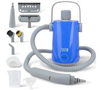 LEBENLANG Vaporeta Limpieza Hogar de 1000W - Capacidad 300ml & Incluye 10 Accesorios I Vaporeta de Mano Aspiradora Vapor Limpieza Vapor I Vaporeta Limpieza Hogar Potente Limpiador A Vapor