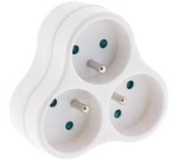 Lebenoid - Fachada Triplite Blanco 16A 2P+T Blanco