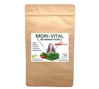 Lebensfreudeverlag Bio-Moringa PREMIUM 100 g en bolsa 100% puro Moringa en polvo de hoja de moringa garantía ecológica - Sin gluten, sin lactosa, vegana! ¡Solo lo mejor para tu cuerpo!