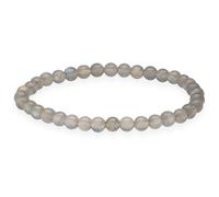 Lebensquelle Plus Cuentas de piedras de 6 mm | Pulsera de piedras naturales elástica (Labradorita)