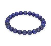Lebensquelle Plus Cuentas de piedras de 8 mm | Pulsera elástica de piedras naturales (Lapislázuli)