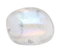 Lebensquelle Plus Piedra tamboreada premium | piedras pulidas | Piedra preciosa de bolsillo (Cuarzo de roca, ángel aura, L)