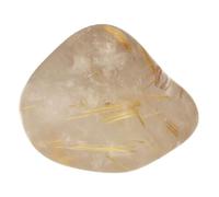 Lebensquelle Plus Piedra tamboreada premium | piedras pulidas | Piedra preciosa de bolsillo (Cuarzo rutilado, L)