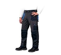 Leber&Hollman LH-FMN-T_SBN62 - Pantalones protectores (talla 62), color gris, negro y azul