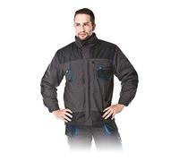 Leber & Hollman LH-Fmnw-J_Sbnl Formen - Chaqueta aislante protectora, acero, color negro y azul, tamaño grande