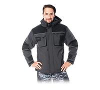 LEBER & HOLLMAN -STORM SB M Chaqueta protectora, Gris-Negro, Tamaño M