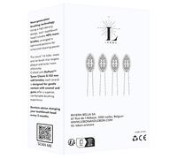 LEBON - Replacement brush heads x 4 - Cepillo de dientes electrónico 1 St.