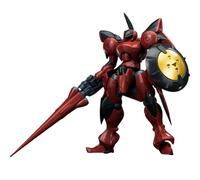 LEBOO Sheik Mainland 1/144 - Figuras de acción de plástico, escultura de doble cabeza, Mech Red-Knight ensamblado, 5.5 pulgadas, a partir de 15 años