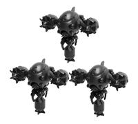 LEBOO Sheik Mainland - Kit de modelo 1/60 - Drone trabajador negro - 3 piezas, modelo de montaje posable de la serie Plan de tres minutos a partir de 15 años