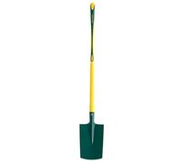LEBORGNE - Pala con borde Duopro Mango manzana Novagrip - Hoja encubierta - Fibras de vidrio de alta resistencia - Ergonomía optimizada - 28 cm x 1 cm x ancho 20 cm - Peso 1 kg