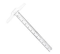 LEBQ 12 Pulgadas/ 30 cm Escuadra en T Júnior Regla en T Transparente para Redacción y Trabajo General de Diseño (1) …