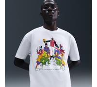 LeBron "Heat Wave" Camiseta de baloncesto - Hombre - Blanco XXL