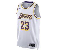 LeBron James Los Angeles Lakers 2022/23 Association Edition Camiseta de la NBA Swingman Dri-FIT Nike - Hombre - Blanco XS