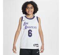 Lebron James Los Angeles Lakers City Edition Camiseta Nike Dri-FIT NBA Swingman - Niño/a - Blanco XL