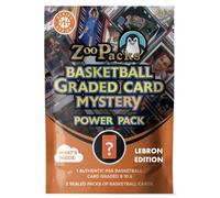 Lebron James PSA - Paquete de poder misterioso de cartas clasificadas PSA - 1 tarjeta Lebron James de grado PSA y 2 paquetes de tarjetas de baloncesto por paquete, exclusivo de Amazon