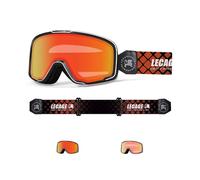 LECAGE Gafas de motocross, gafas de motocross, antivaho y resistentes al viento, 100% protección UV, gafas de cross ATV Off Road MX gafas de conducción Dirt Bike casco gafas gafas gafas de casco gafas