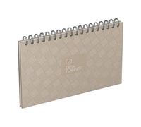 LECAS Agenda civil Desk Planner Perpetuo Semanier Formato 24 x 14 cm Encuadernación integral Tapa Cartón