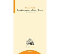 Leccion Para Estudiantes De Arte