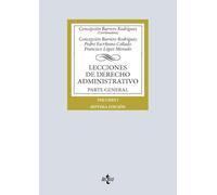 Lecciones de Derecho Administrativo: Parte general. Volumen I (Derecho - Biblioteca Universitaria de Editorial Tecnos)