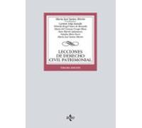 Lecciones de Derecho Civil Patrimonial (Derecho - Biblioteca Universitaria de Editorial Tecnos)