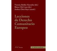 Lecciones De Derecho Comunitario Europeo