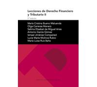 Lecciones de Derecho Financiero y Tributario II: 9.ª edición: 252 (Textos docentes)