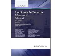 Lecciones de Derecho Mercantil (Volumen I) (Manuales Universitarios)