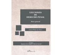 Lecciones de Derecho Penal. Parte general