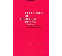 Lecciones De Derecho Penal. Parte General (ESTRUCTURAS Y PROCESOS - DERECHO)