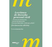 Lecciones de Derecho procesal civil. 16ª edición.
